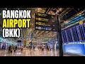 4K Walking Inside Bangkok International Airport Suvarnabhumi BKK Thailand 2025 Full Tour