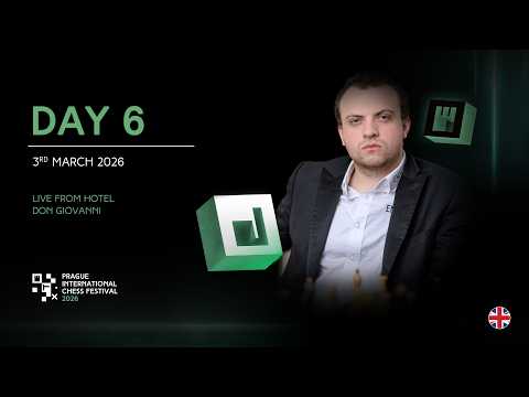 Prague International Chess Festival 2026 | Round 6 | Keti Tsatsalashvili & Alojzije Jankovic