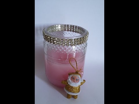 DIY- Vela Aromática Natalina