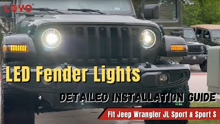 Fender Lights Install