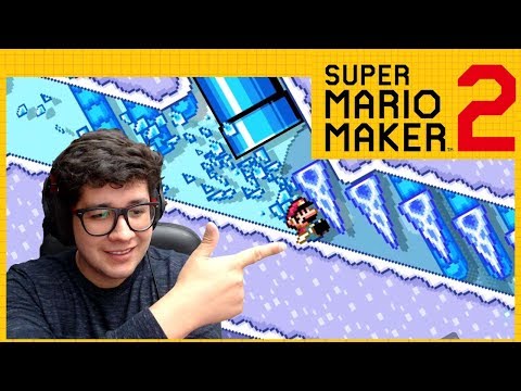 O-Zone: Icy Valley - Super Mario Maker 2 SMW ice level