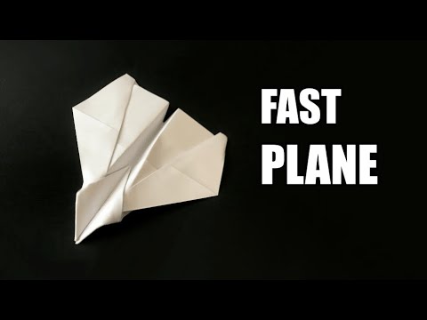 How to make a fast paper plane advanced tutorial