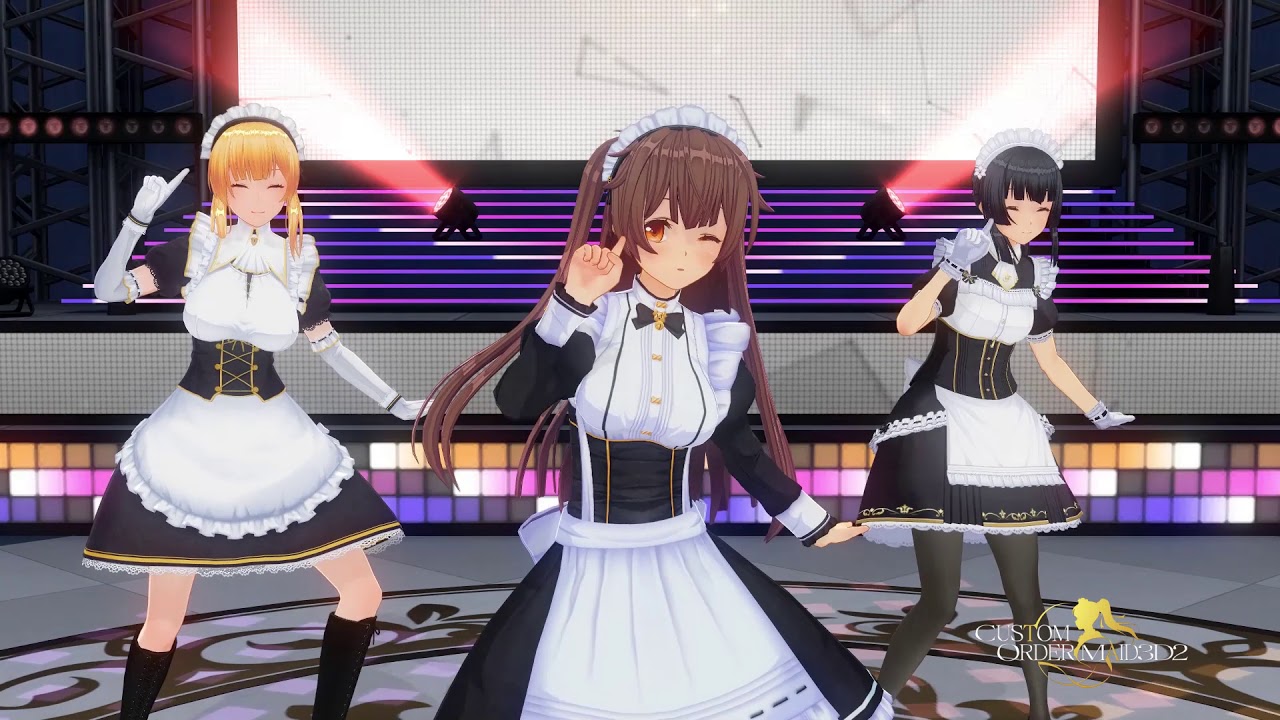 CUSTOM ORDER MAID3D2 / Night Magic Fire (English ver.)