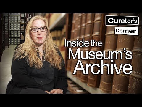 Behind the scenes in the Museum's archive I Curator's Corner S3 Ep2 #CuratorsCorner