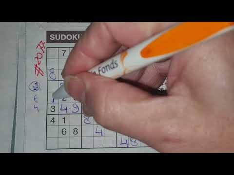 Second week Lockdown! (#2077) Medium Sudoku puzzle. 12-29-2020