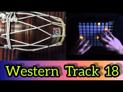 Western Track 18 ⏸️Dholak ➕️ Rhythm Mix ⏸️ Fast Track 💠 Dholak Track Fast Octopad⚪️With Variation