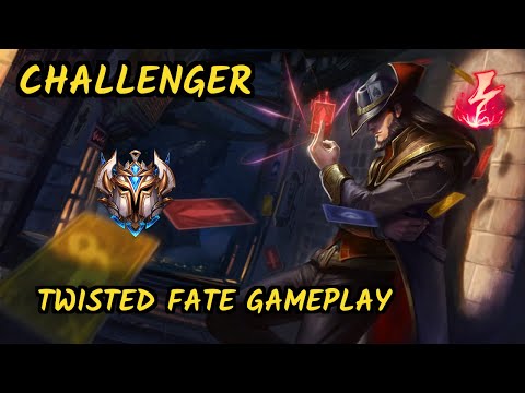 DOPA (Apdo) (TWISTED FATE) vs SYLAS - MID CHALLENGER GAMEPLAY - KR