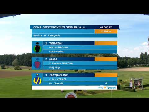 Dostihy Pardubice – živé vysílání