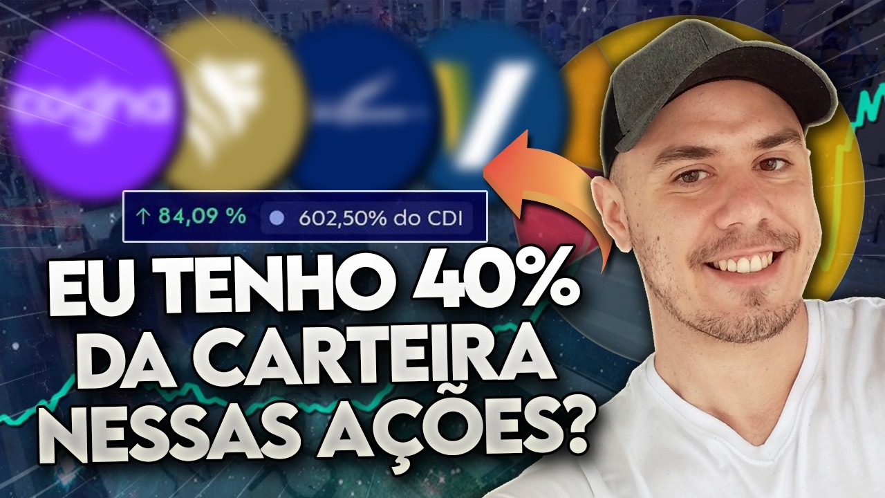 Conheça as MINHAS POSIÇÕES em AÇÕES! Como eu MONTEI a MINHA CARTEIRA de INVESTIMENTOS? André Cadore