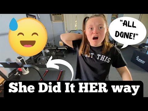 Autumn Has To Do Things On HER Terms/ NEW Walking Pad Workout