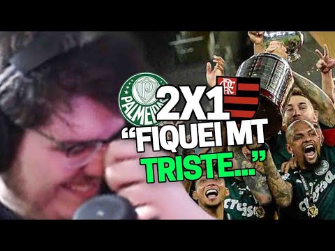 CASIMIRO REAGE: PALMEIRAS 2X1 FLAMENGO PELA FINAL DA LIBERTADORES 2021 | Cortes do Casimito