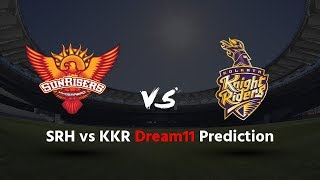 SRH vs KKR Dream11 Prediction | Head To Head | IPL2019