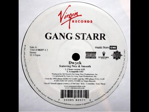 Gang Starr - DWYCK VLS 12" (1994/vinyl)