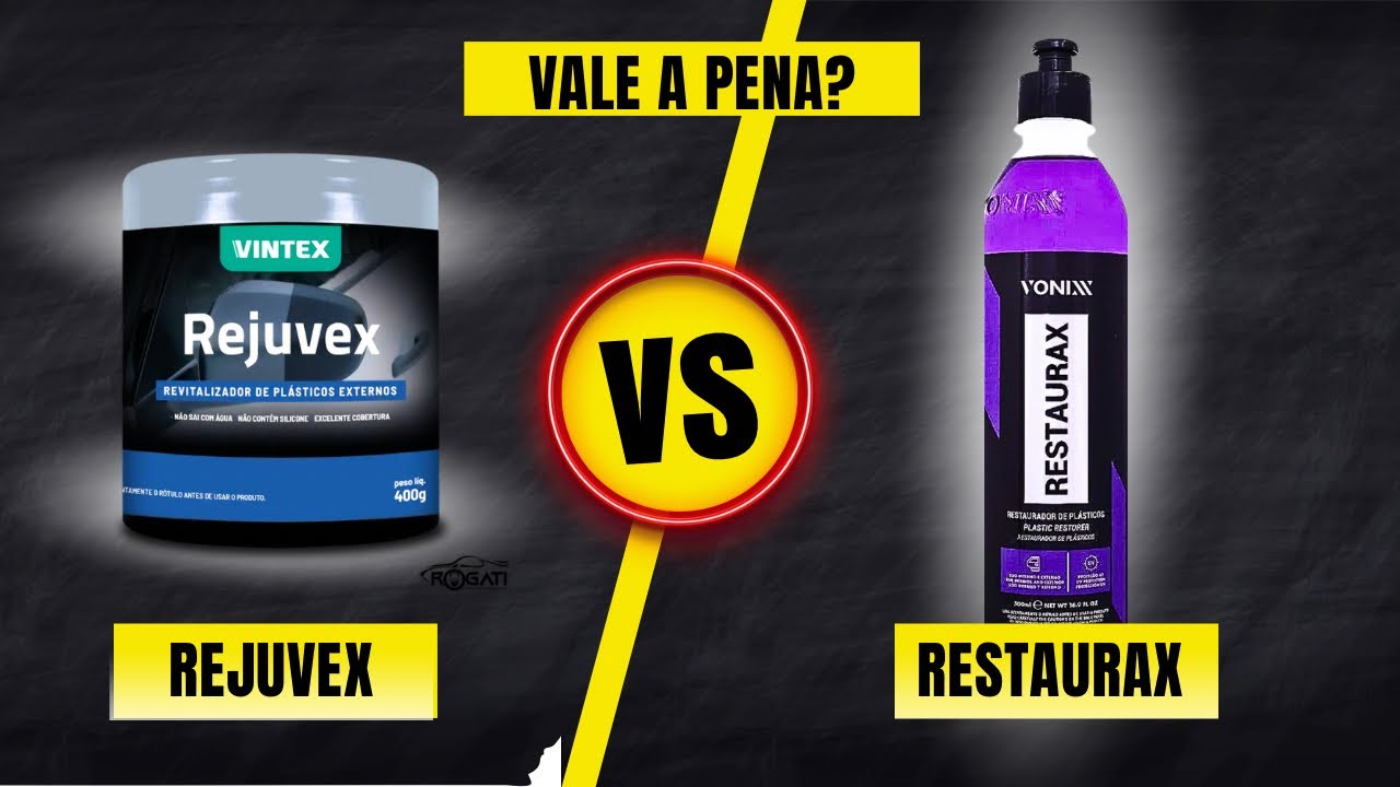 QUAL É MELHOR?? | REVITALIZADOR PLÁSTICO