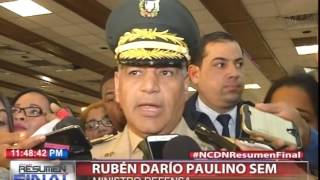 Ministro Defensa garantiza que militares y policías llegarán hasta los lugares más peligrosos