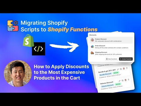 How to Discount the Most Expensive Product in Shopify Cart