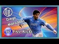 Diego Maradona 60 Free Kicks HD