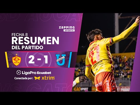 SD Aucas 2 - 1 Universidad Católica / Fecha 8 / LigaPro Ecuabet conectada por Xtrim