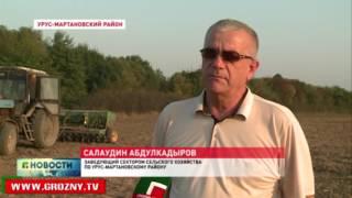 В Чечне продолжается посев озимых культур 