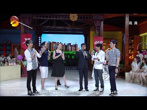 天天向上-SNH48甜蜜蜜 迪克牛仔动力火车狠摇滚-湖南卫视官方1080P20130524
