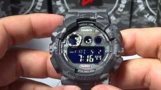 CASIO G-SHOCK REVIEW AND UNBOXING GD-120CM-8 GRAY/URBAN CAMOUFLAGE SERIES