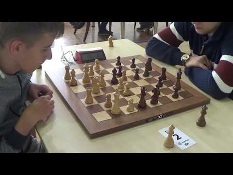 Aga Rihard - IM Nikita Meskovs, Rapid chess, Benoni defence, Rapid chess