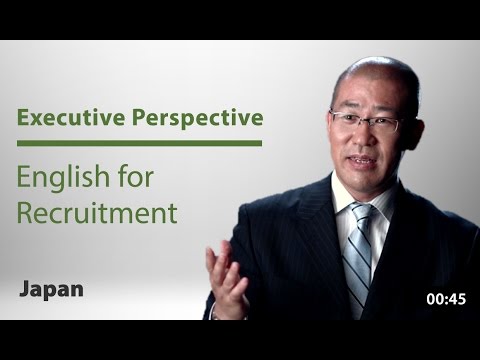 Globalizing Japan: Using English for Recruitment