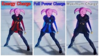 Energy Charge Vs Full Power Charge Vs Maximum Charge | Dragon Ball Xenoverse