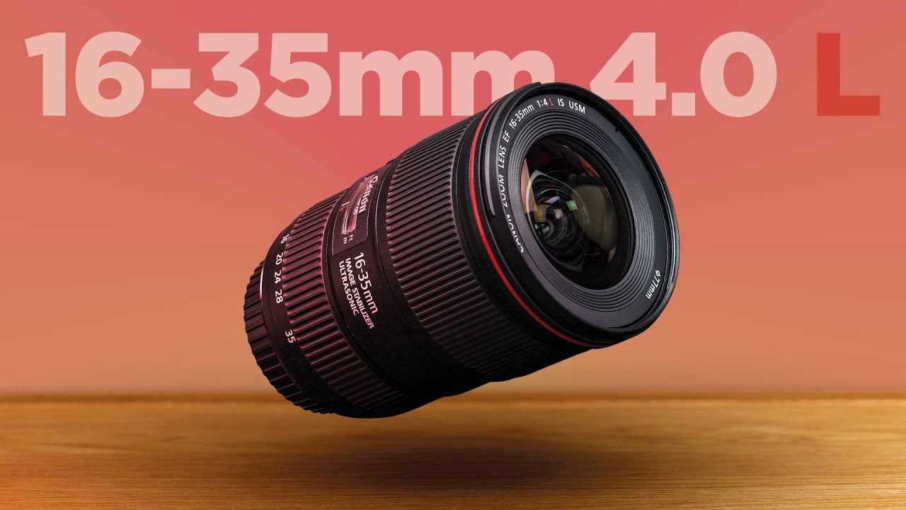 Canon EF 16-35mm F/4.0 L IS Zoom lens Review /// The Best Wide Angle Zoom Lens?