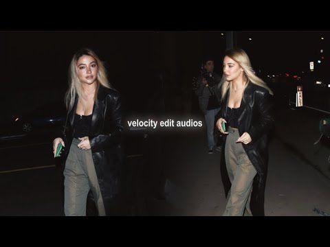 • velocity edit audios + timestamps •