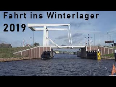 Bootfahren - ins Winterlager - 2019 - nach Heerenveen. Letzter - Bootsurlaub - in den Niederlanden