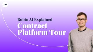 Robin AI's Contract Platform Tour