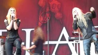 Delain feat.Marco Hietala &#39;Your Body Is A Battleground&#39; Masters Of Rock,Vizovice 15th July 2017