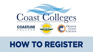 How To Register | MyCoast Portal