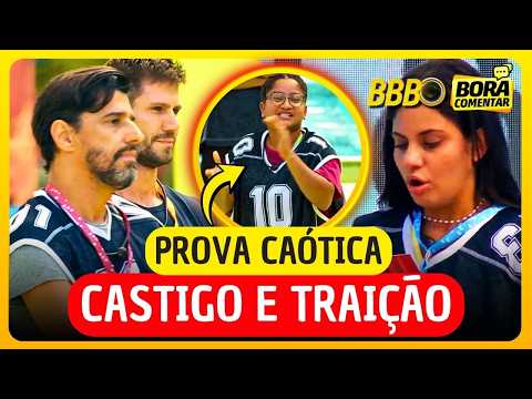 🚨CA0S: Gabriela VENCE PROVA do ANJO e CASTIGA Cowboy e CHOCA TODOS! BBB26
