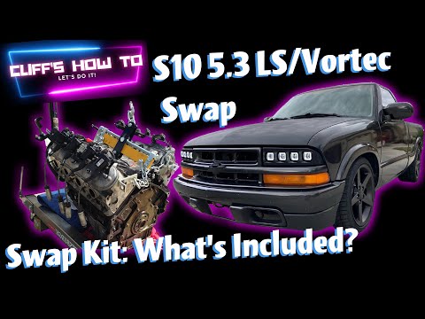 S10 LS V8 Swap Part 2 (S10V8.com Swap Kit)