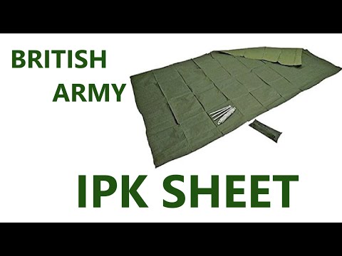 MILITARY IPK SHEET...Surplus-Only