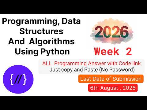 Programming Data Structures And Algorithms Using Pythonweek 2programming Assignmentskumaredu