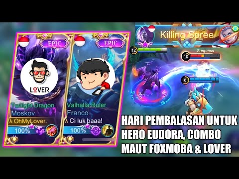 MOSKOV GLOBAL & FRANCO GLOBAL BERSATU, LOCK EUDORA SAMPE KENA MENTAL WKWK - MOBILE LEGENDS