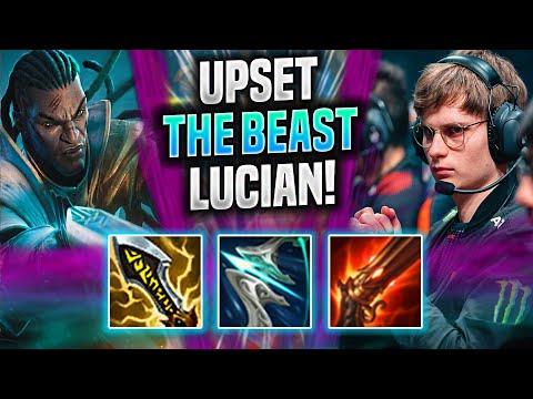 UPSET IS A BEAST WITH LUCIAN! - FNC Upset Plays Lucian ADC vs Kalista! | Season 2022