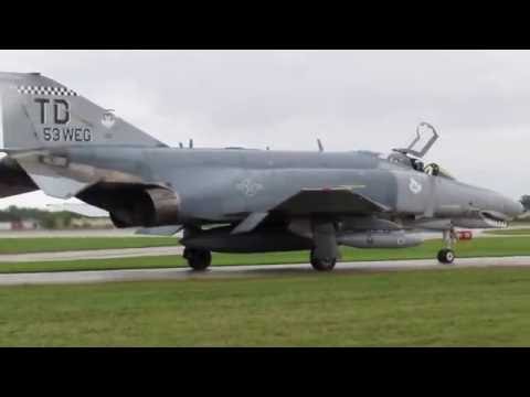 Stunning Two-Ship F-4 Phantom II EAA AirVenture 2016 Flybys and Departures (Thursday)