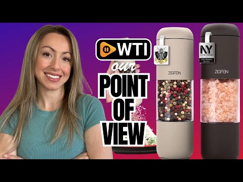 Manual Salt and Pepper Grinder Set - Stainless Steel - WTI product video review