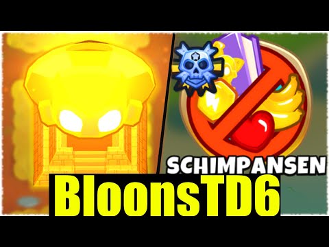 SO BESCHWÖRT MAN DEN SONNENTEMPEL IM SCHIMPANSENMODUS! - Bloons Td6 [Deutsch/German]