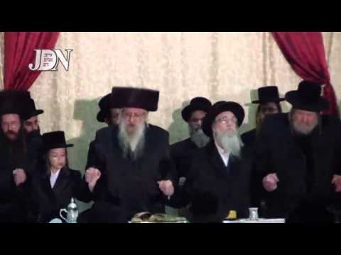 Bar Mitzvah Of The Chernobil Rebbe's Grandson In Ashdod - Adar 2 5774