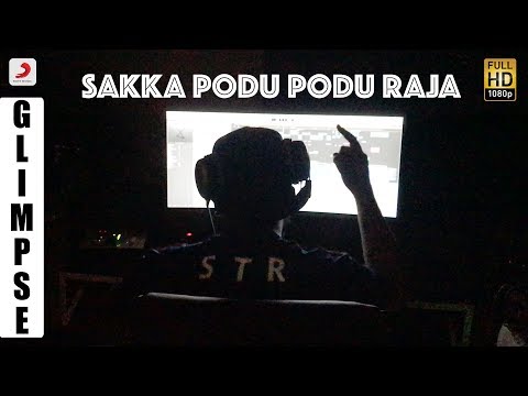 Sakka Podu Podu Raja – Glimpse of Song Recording | STR | Santhanam | VTV Ganesh