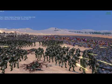 230 Modern US Soldiers attacked on all Sides by Ancient Greece  Ultimate Epic Battle Simulator  UEBS