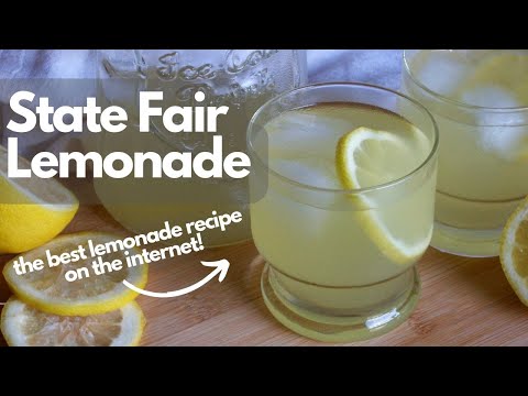 State Fair Lemonade ~ Best Lemonade Recipe Ever!