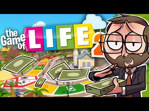O JOGO DA VIDA É REALISTA DEMAIS PRO MEU GOSTO! - THE GAME OF LIFE 2