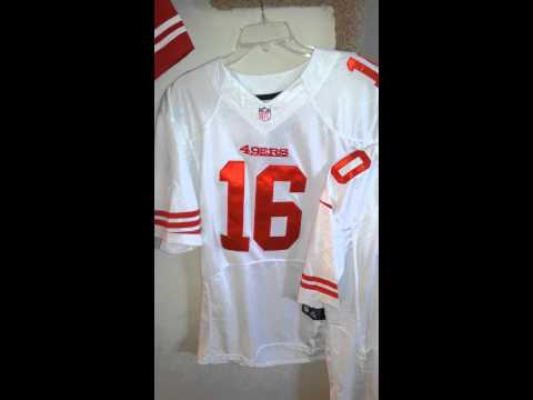 My SF 49ers Jersey Collection