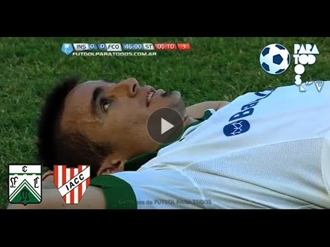 Chiarini atajó un penal a Correa. Instituto 0 - Ferro 0. Fecha 19. Torneo Primera B Nacional 2013.